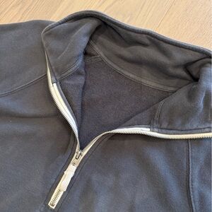 Womens Vuori Dark Gray Half Zip-Up Size Medium